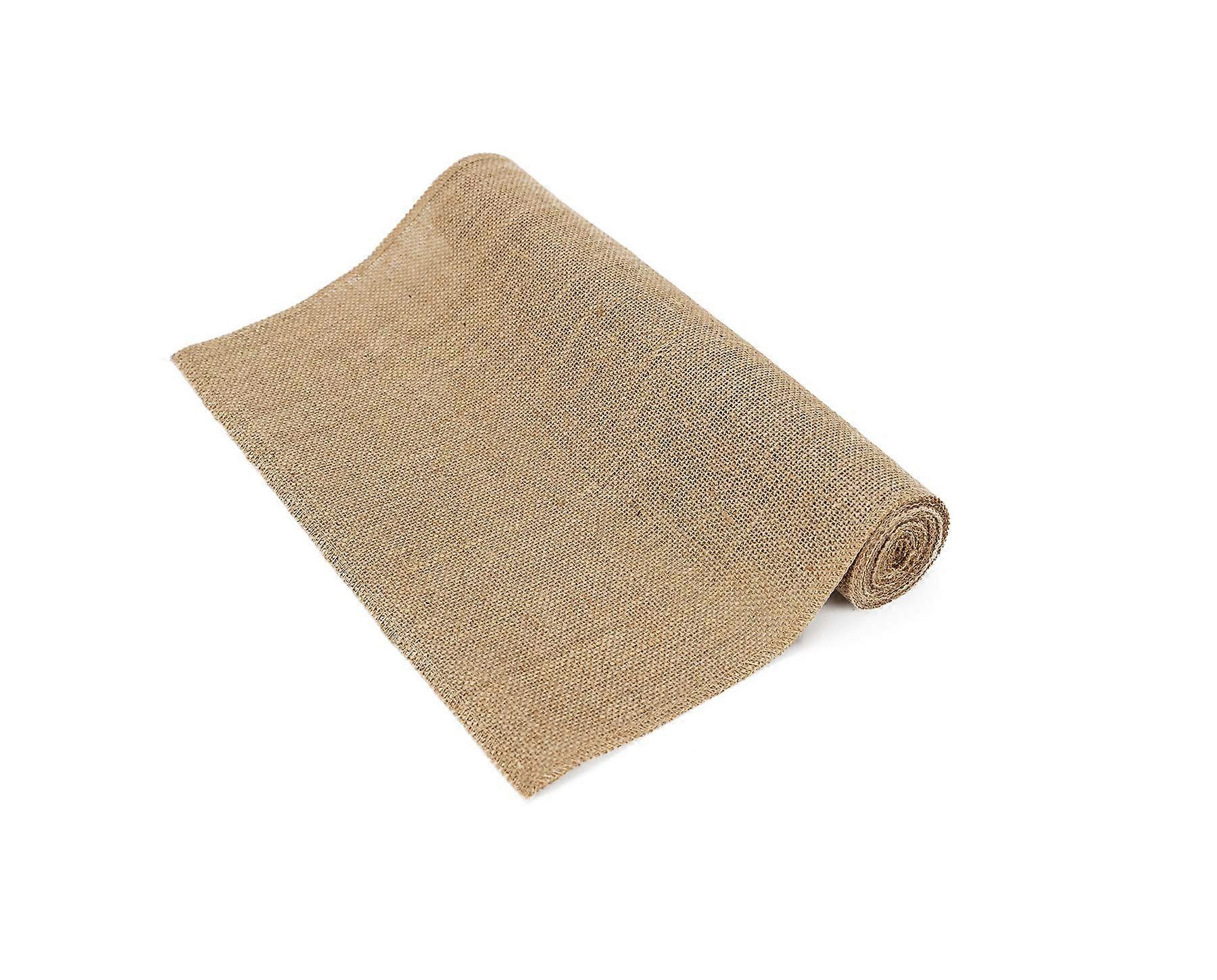 home·fsn Burlap Table Runners,12X72 Inches Table Runner Jute Vintage Burlap Roll for Wedding, Parties, Christmas, Thanksgiving, Holidays