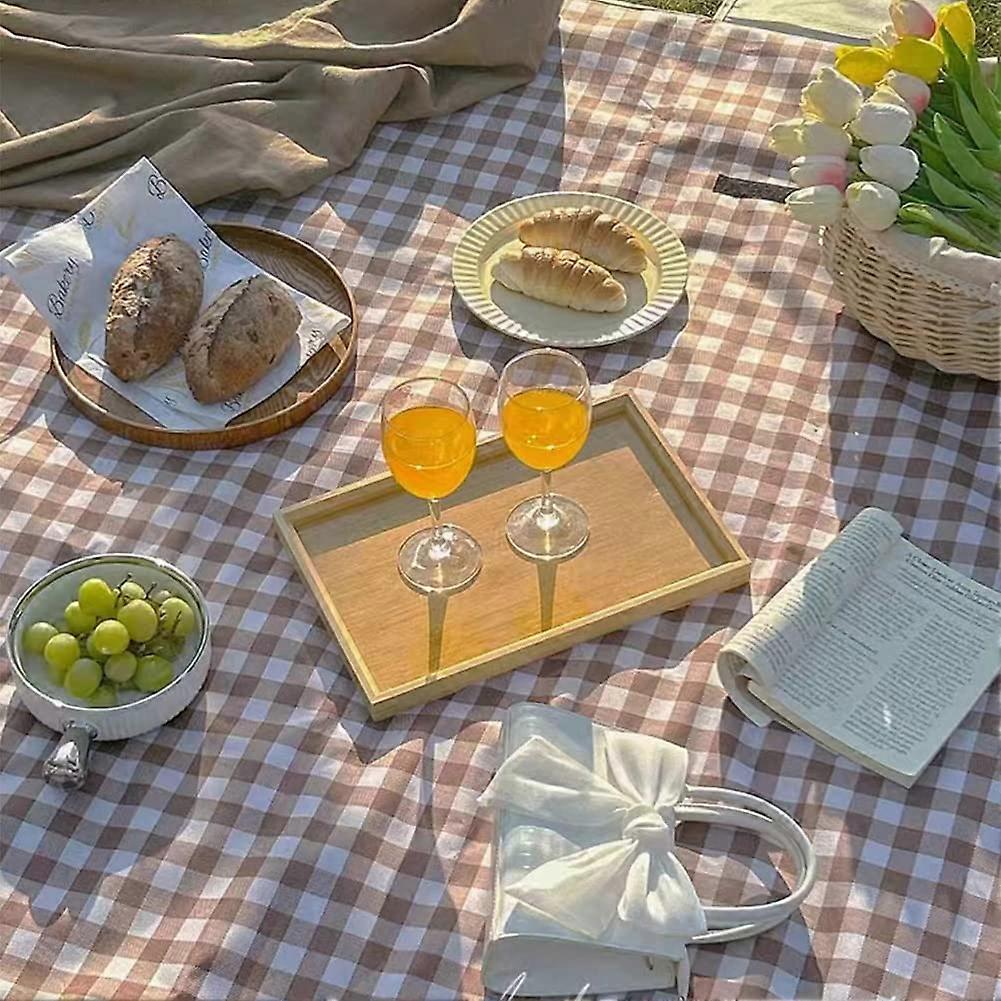 Extra large picnic blanket beach blankets, 80''X80 '' Picnic Mat Sand Foldable