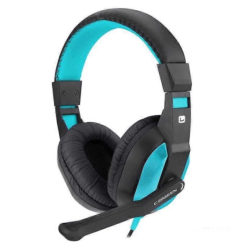 Headphones Wired for Gaming with Noise Cancellation and Microphone for Esports, Compatible with Desktops and Computers