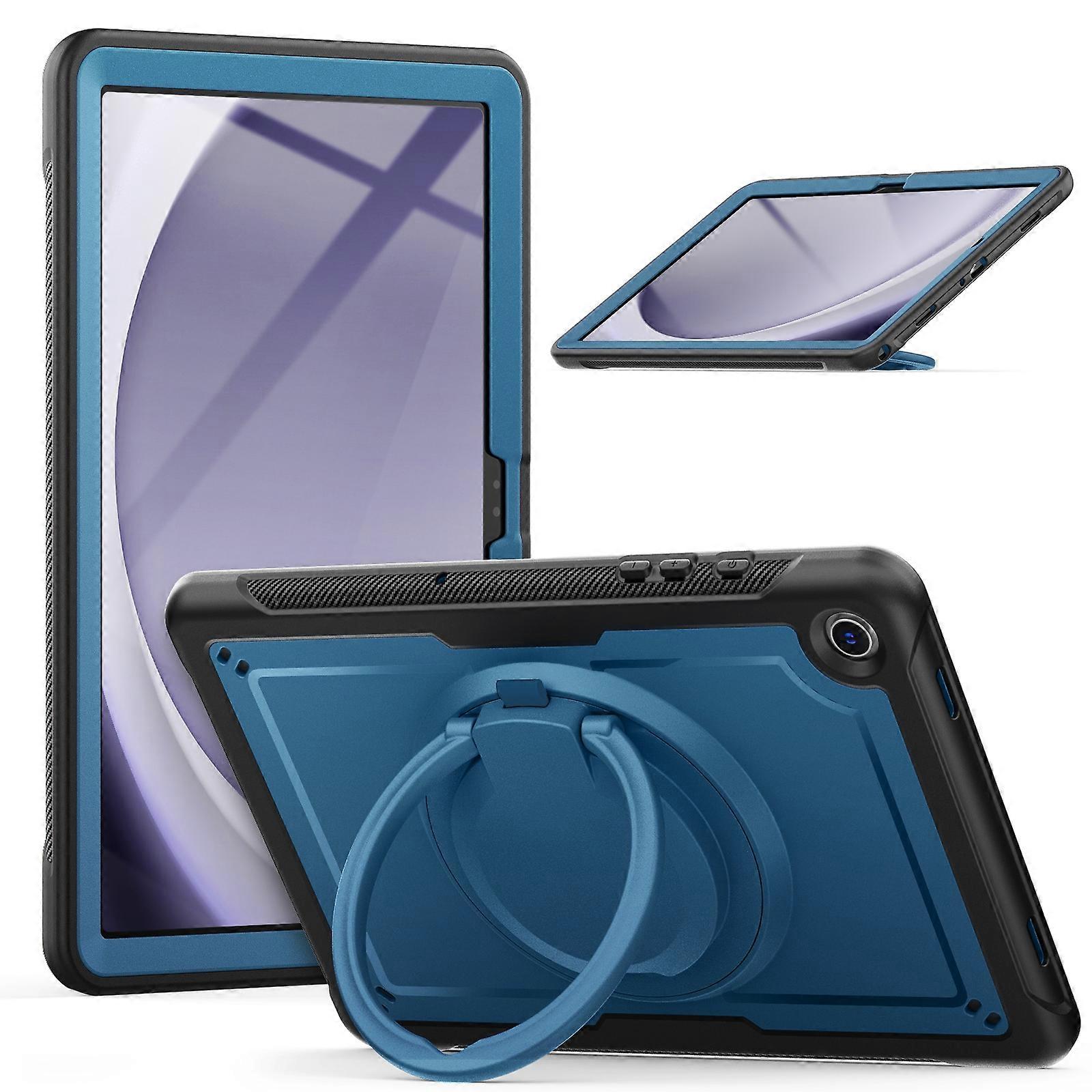 Honeycomb Hybrid Tablet Case with Handle Holder & Strap