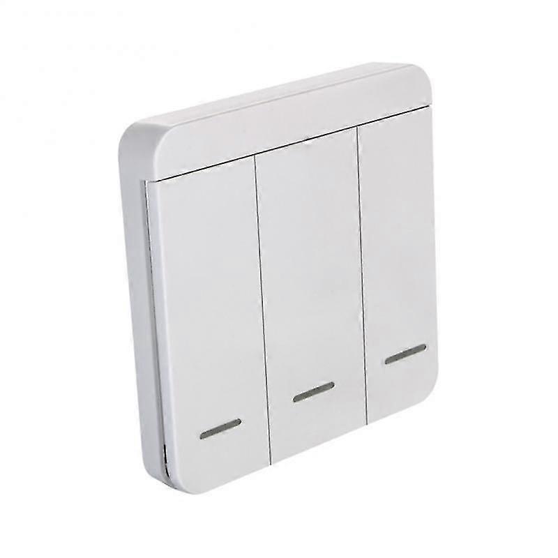 WiFi Mini Switch Tuya Smart Life App Push Button Light Switch RF 433MHz Wall Panel
