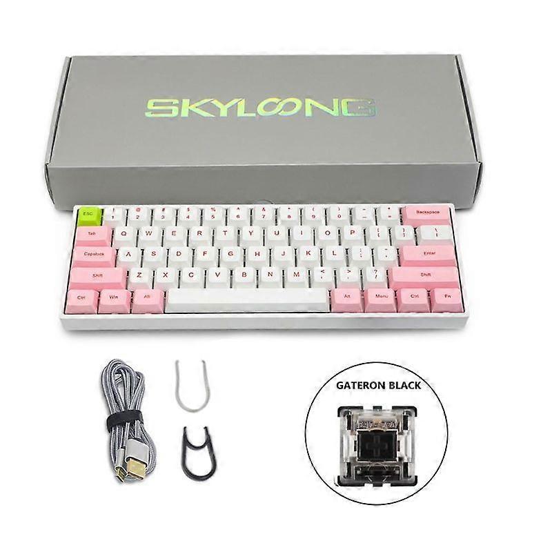 61 Keys Wired Wireless Portable Office Blue Brown Red Switch Keyboard Replace