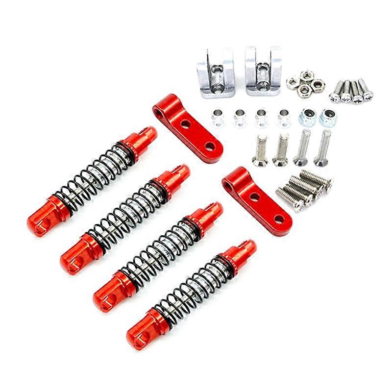  with Mount Fixed Bracket for D12 1/10 RC Car,Red