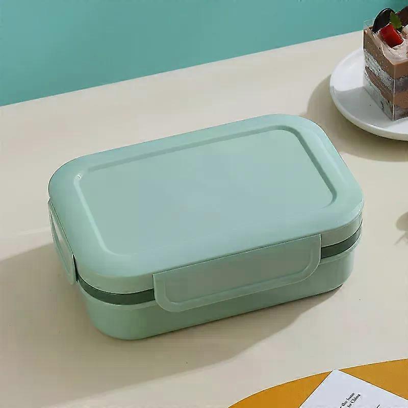 Student Lunch Box Microwave Oven Heated Double Layer Sealed Portable Fresh Keep Storage Container Outdoor Travel Tablewar