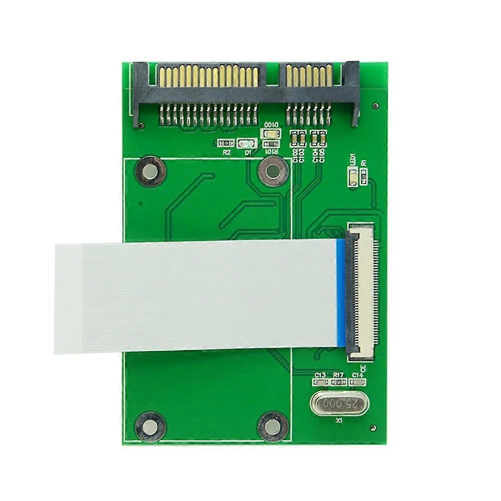 SATA to 40 Pin ZIF Adapter Board for 1.8 Inch SSD/HDD with LIF Flat Cable Compatibility for Hard Drive Upgrades