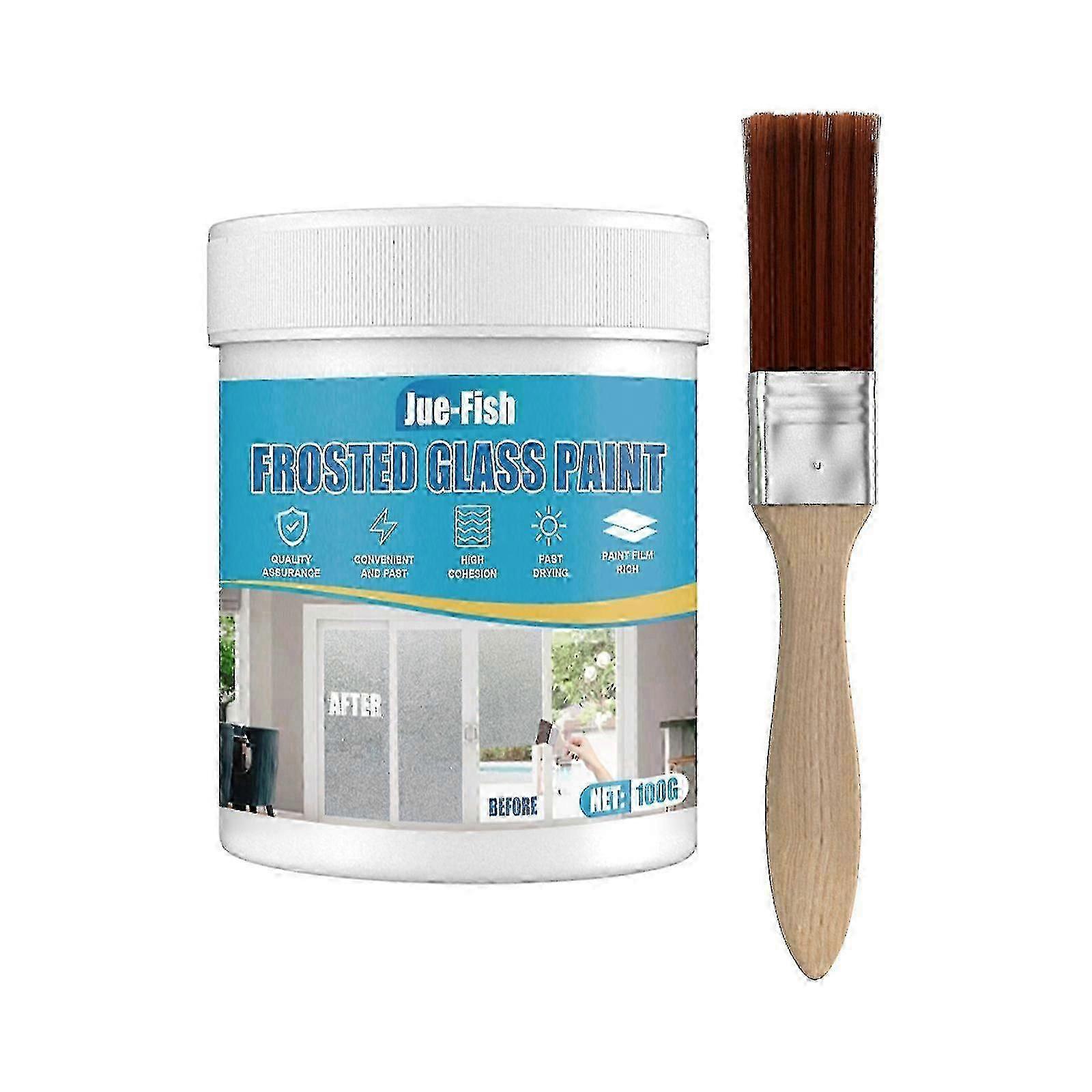 Spray décoratif à effet verre dépoli - parfait pour les fenêtres, les miroirs et les portes de douche