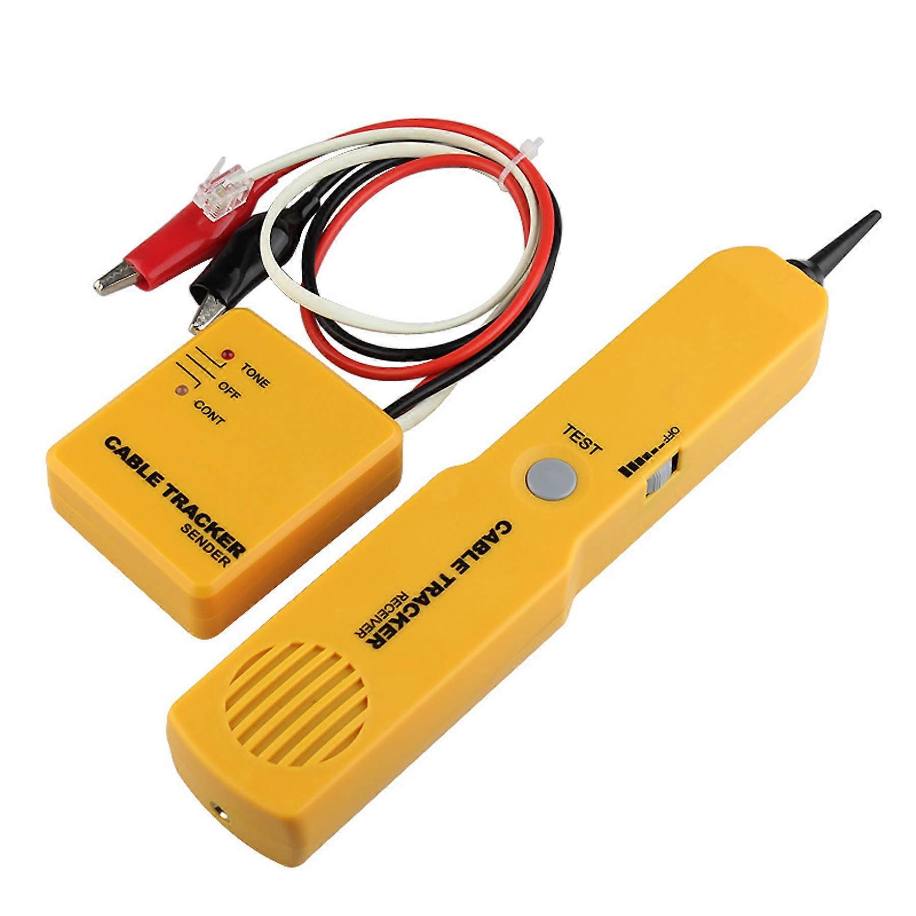 Electrical Wire Tracer Circuit Tester w/Tone Generator Probe Kit, Cable Signal Locator Tester