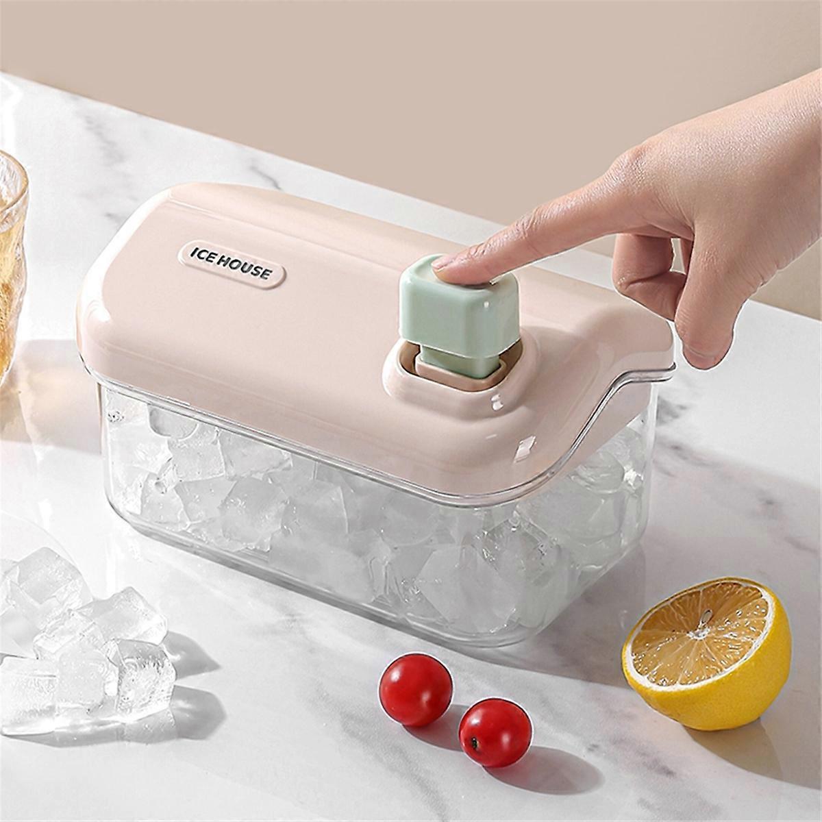 Ice Storage Box Mold Household Ice Maker Large Capacity Ice Maker Refrigerator Homemade Ice Storage