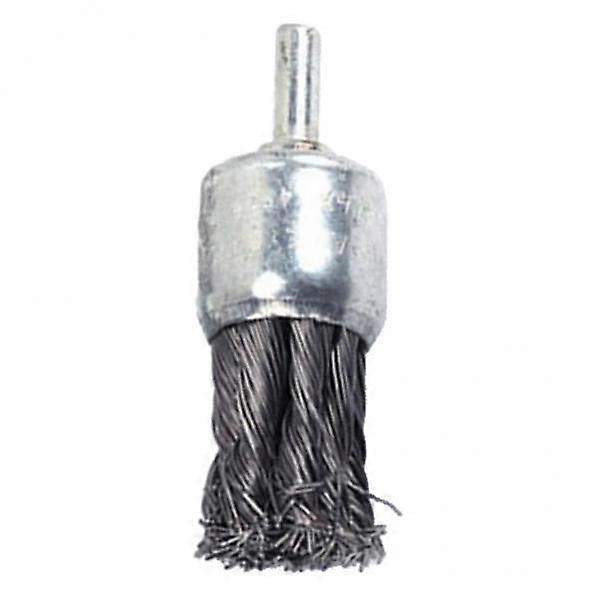 5x Twist Knot Wire End Brush for Grinding, Deburring, Polishing, Supporting