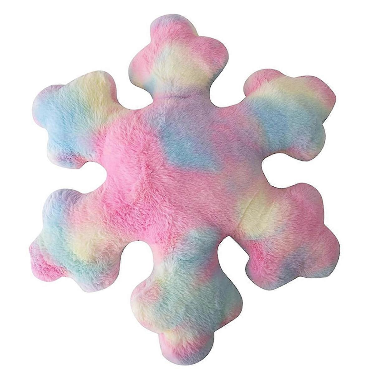 Snowflake Pillow, Throw Pillow Winter Snowflake Pillow