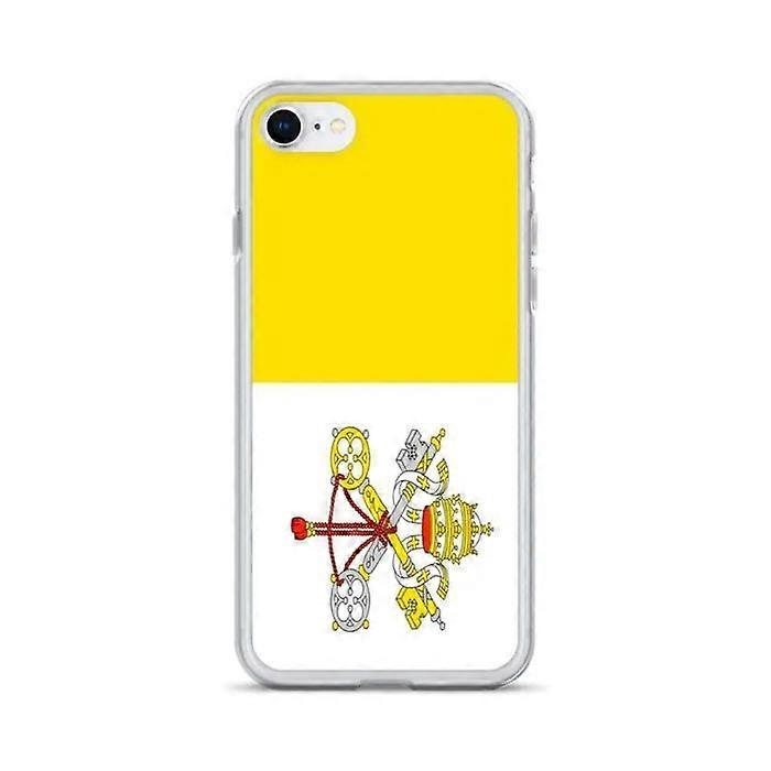Phone case - PIXELFORMA - Vatican Flag - Compatible with iPhone 6S Plus - Flexible - Shockproof