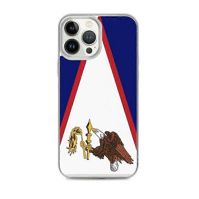 iPhone Case - American Samoa Flag - iPhone 13 Pro Max - Flexible - Multicolored - Vertical