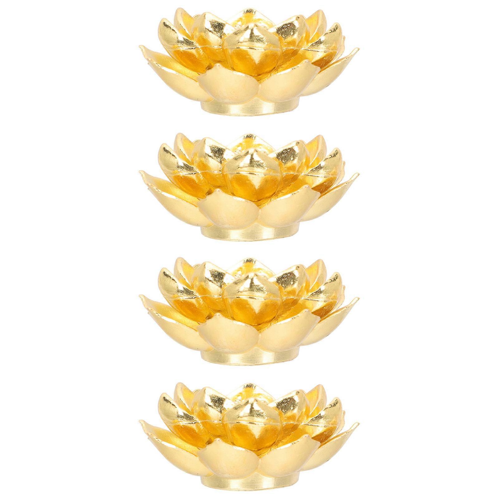 Here's a polished and engaging product description for your **4pcs Mini Lotus Incense Holder Decorative Incense Burner**:
๐ธ **4PCS Mini Lotus