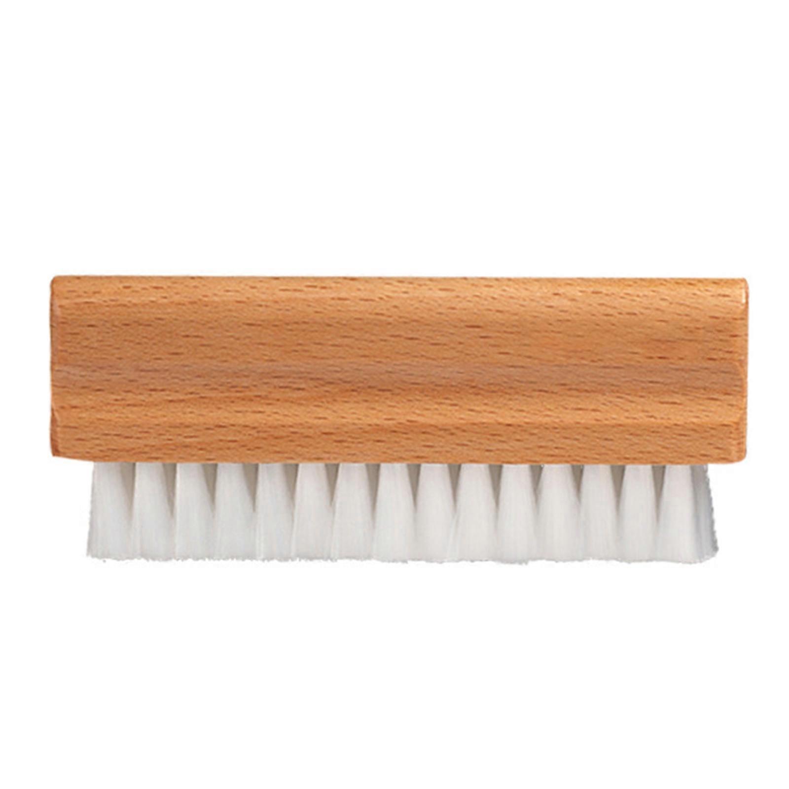 Vinyls Record Antistatic Dust Brush With Soft Bristles And Wood Handle for Music Enthusiasts