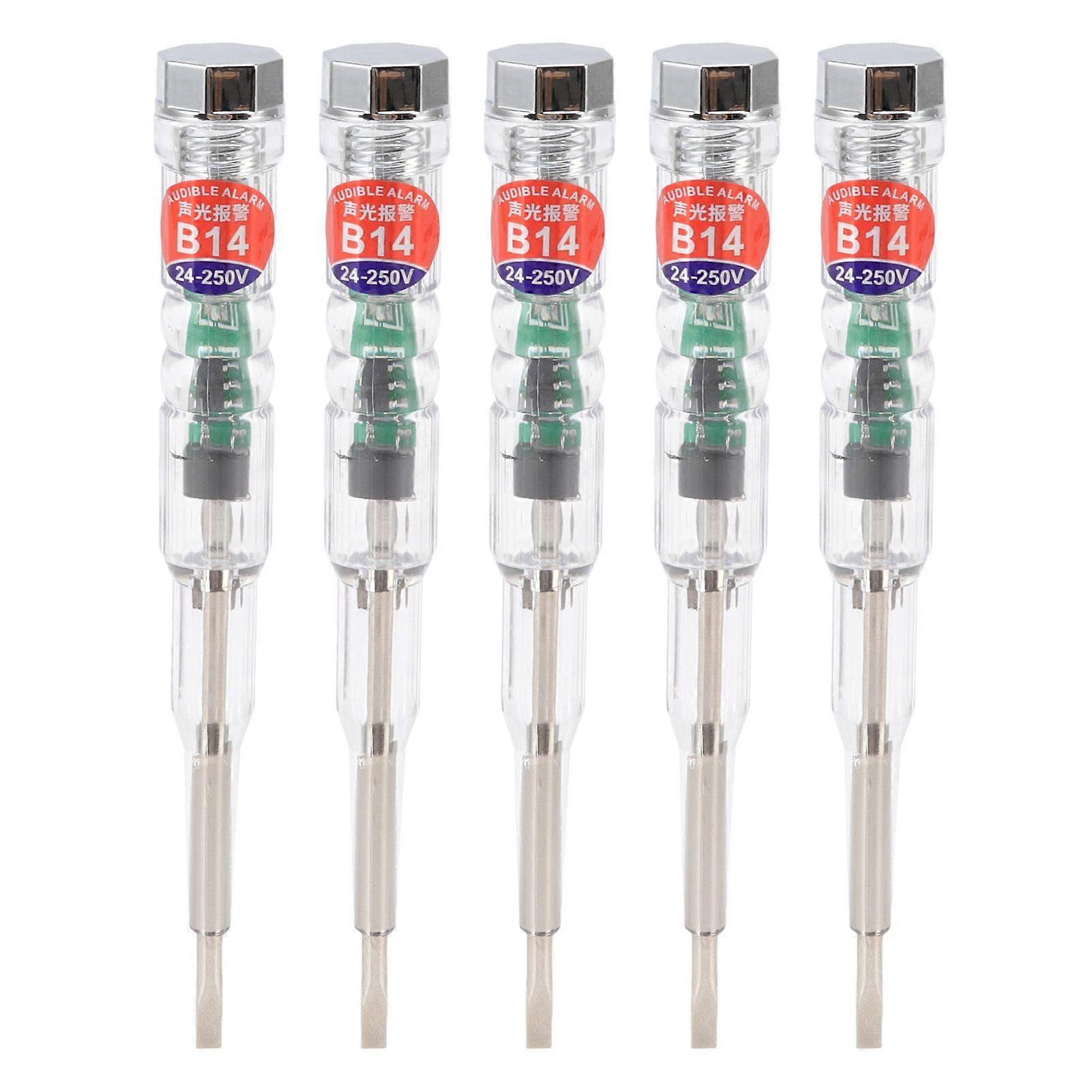 Högkvalitativ 5stANENG High Brightness Color Light Test Pen Multi-function