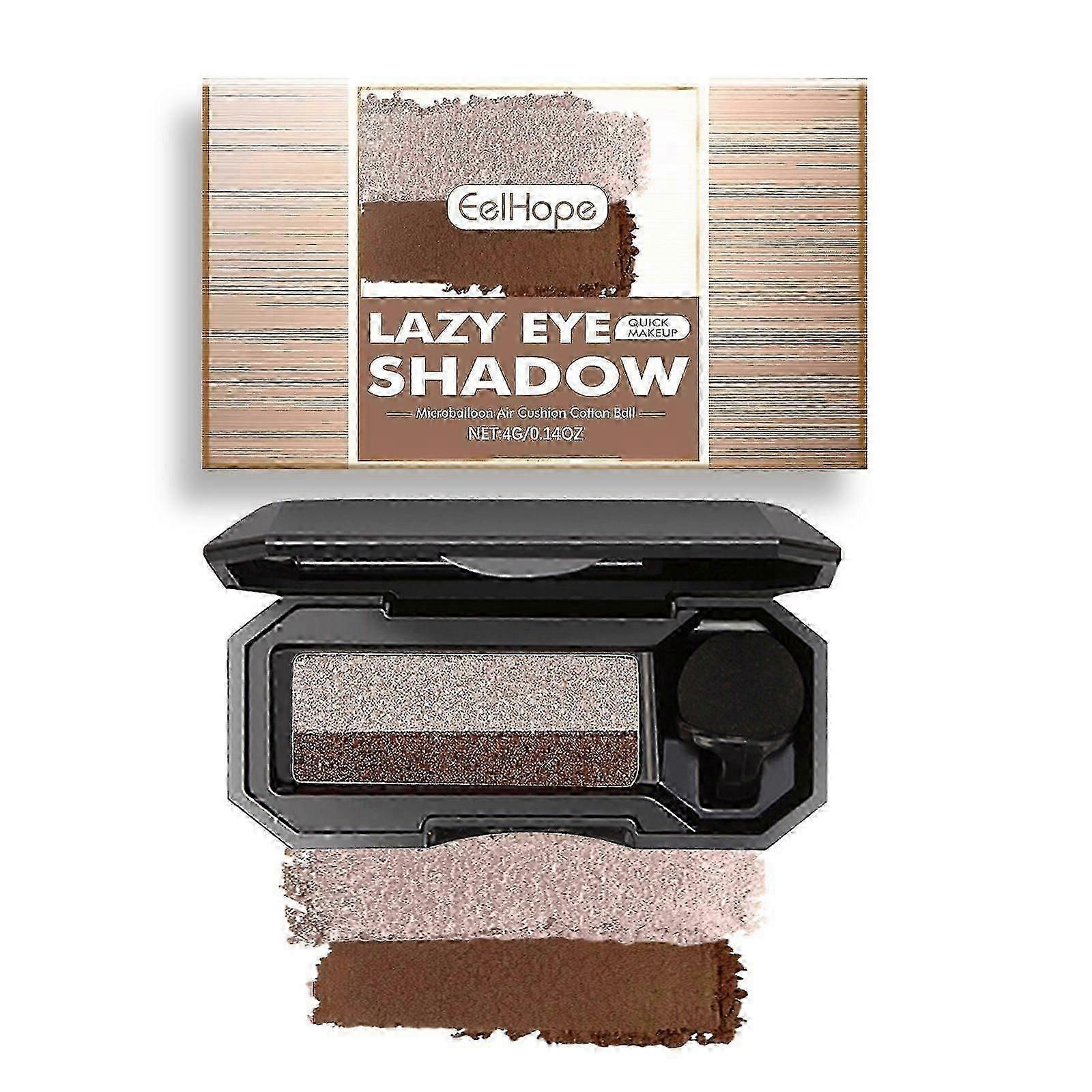 Eelhope Small Mushroom Eyeshadow Series Natural Color Rendering Shimmer Matte Novice Daily Makeup Sequin Eyeshadow