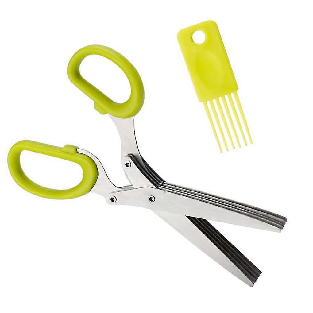 onion cutter, multilayered, ergonomic handle, paper scissors, multifunctional stainless steel kitchen tools, grill tool