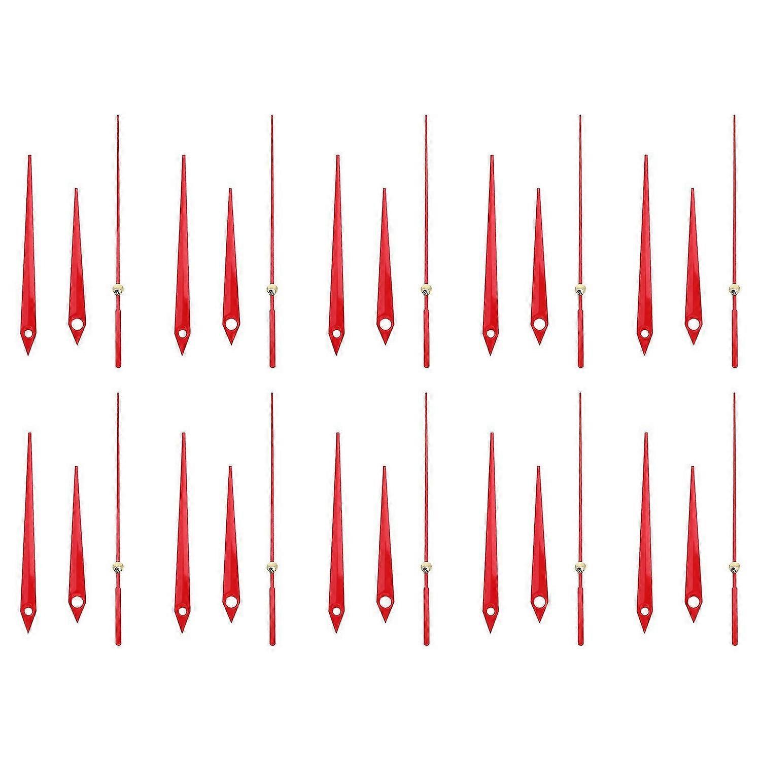 10 Sets DIY Wall Clock Needles Mute Clock Pointers Clock Hands Replacement Parts