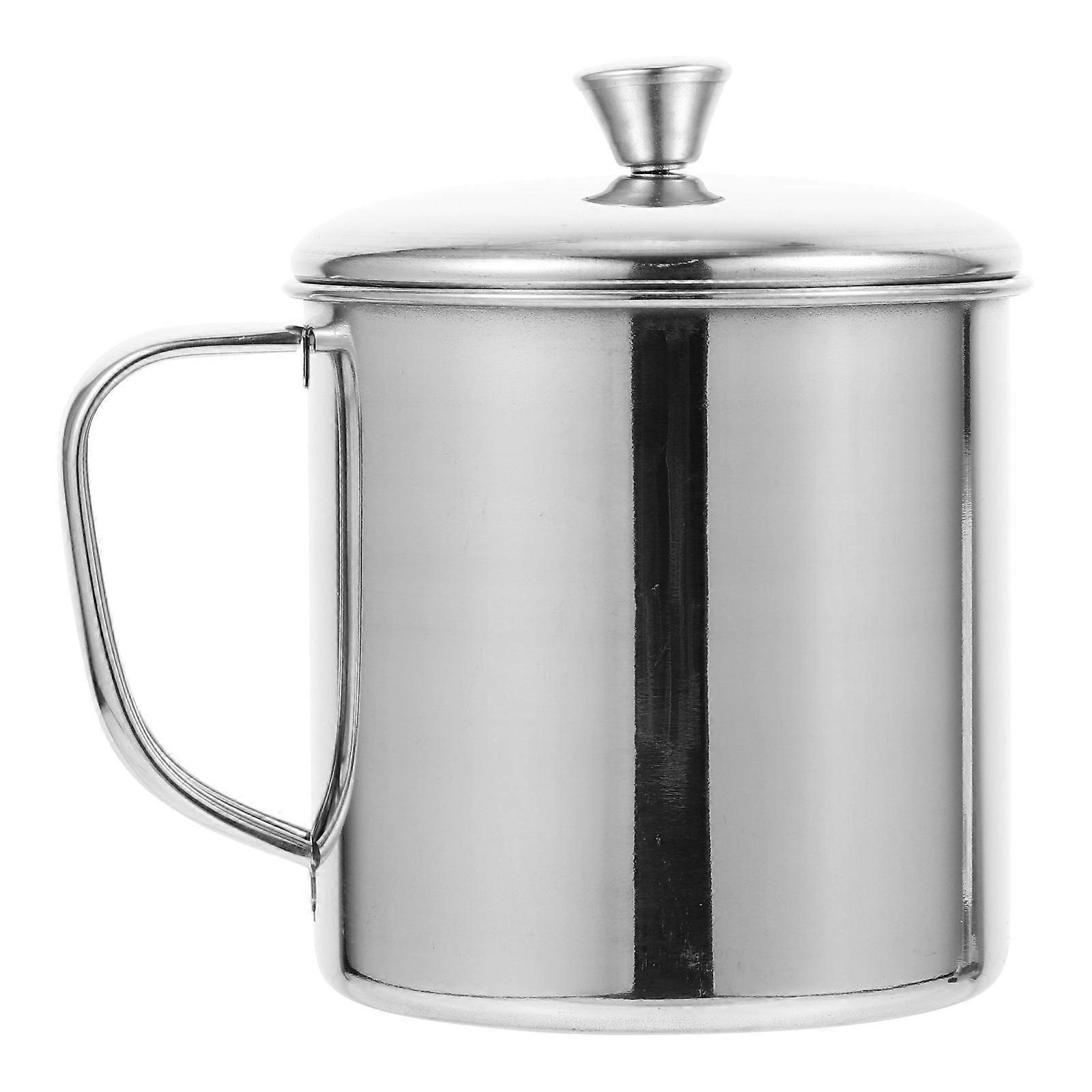 Household Drinking Vessel Lid, Built for Longevity, Sleek Finish