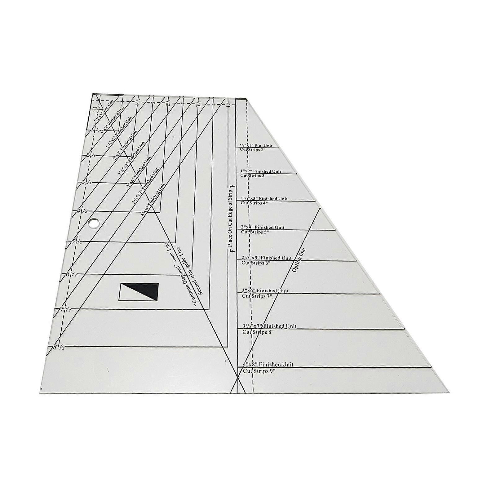 Reusable Mask Templates Kit DIY Sewing Pattern Acrylic Sew Rulers Template Kit