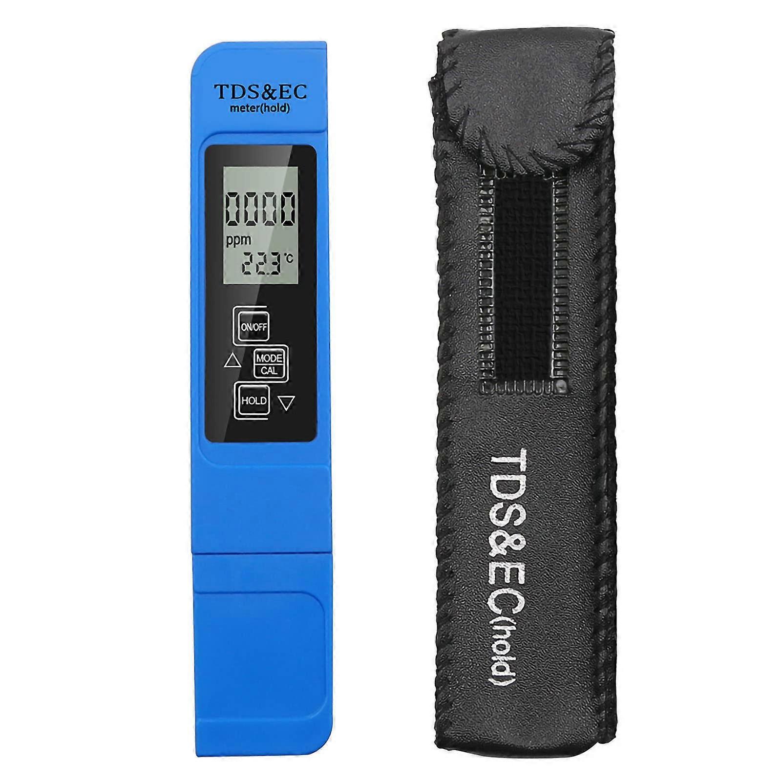 TDS Meter 3 In 1 Digital Water Test Pen With LCD Display EC And Temperature For Aquarium Pool Drinking Water