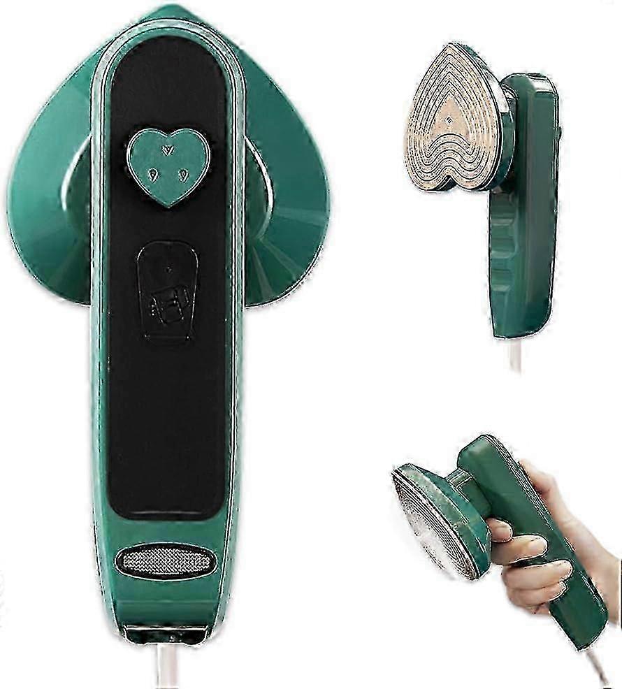 2025 Mini Iron, 2 in 1 Steam Iron with 50ml Water Small Lightweight Lightweight Steam Iron Handheld Steam Iron Space-saving for Travel and Home