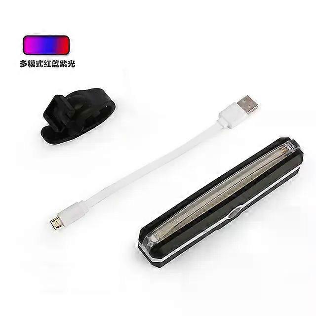 Bicycle Parts USB Rechargeable LED Bike Tail Light. Bright Bicycle Rear Cycling Safety Flashlight, Fits Road, Mountain Bikes, Helmets.