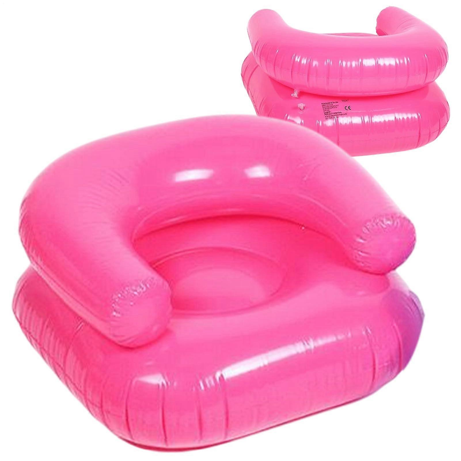 Inflatable sofa, pool, waterproof seat booster for children, ergonomic, portable, comfortable, high load capacity 100 kg