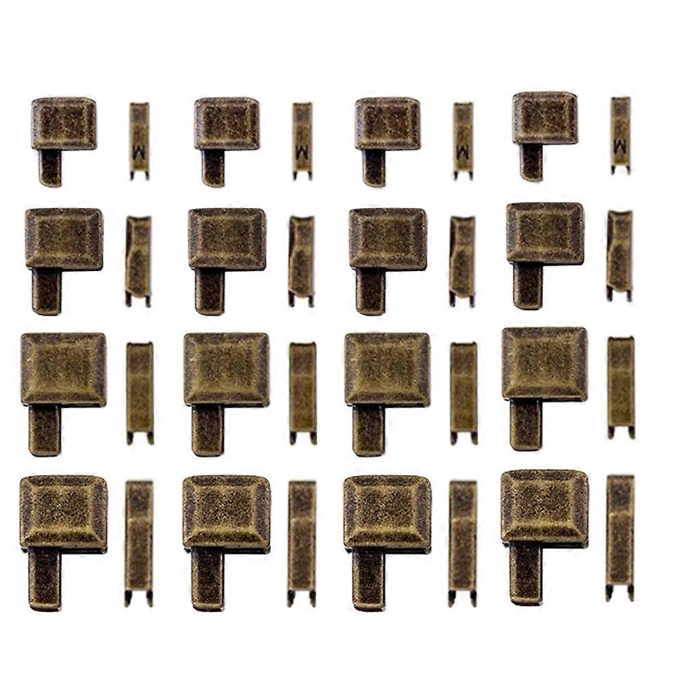 Zipper Metal Stops Zipper Repair Kit Practical Design For Diy Clothing Repair 16 Sets