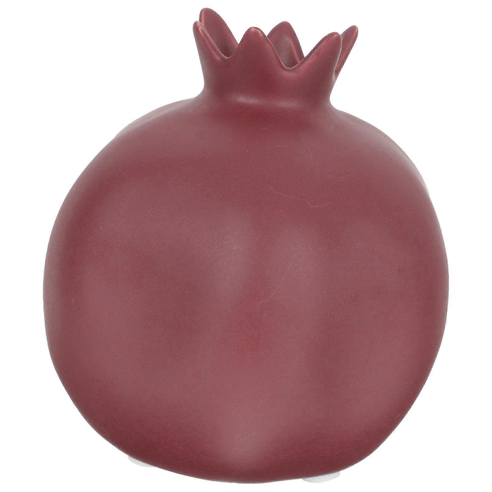 Pomegranate Design Vase, Adds Elegance to Windowsills and Counters