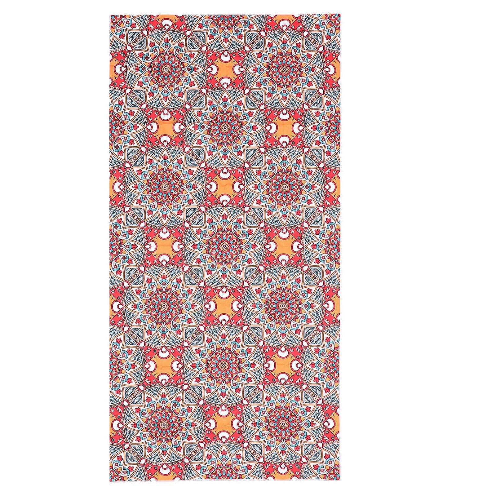 Beach Towel Quick Drying Water Absorption Microfiber Assorted Color 140x70x0.1cm 1Pcs