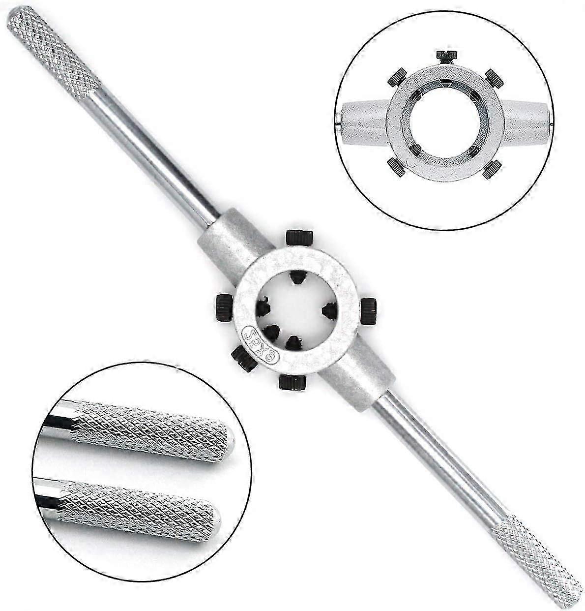 Round Tap Holder Left Turn Die for Thread Processing and Hand Threading in Machine Making 25*9mm(M7-9)