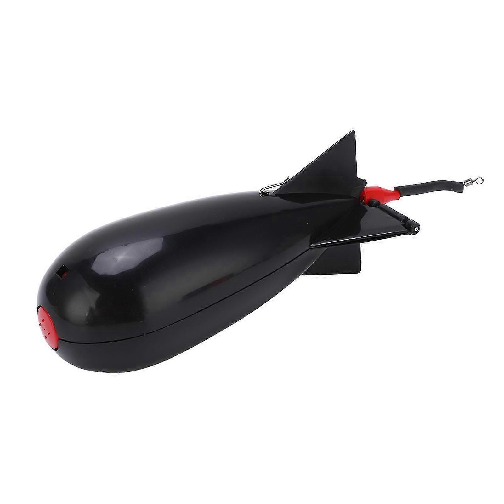 Bait Thrower Carp Feeder Large Bomb Float Lure Bait Holder Fishing Feeder Nesting ToolBlack