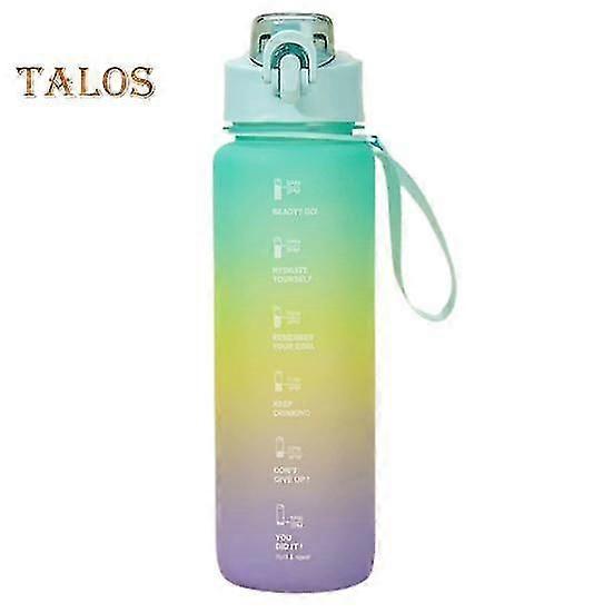 Water Cup Well Sealed Drink Water Wear-resistant Durable Gradient Color Drinking Cup School Accessory