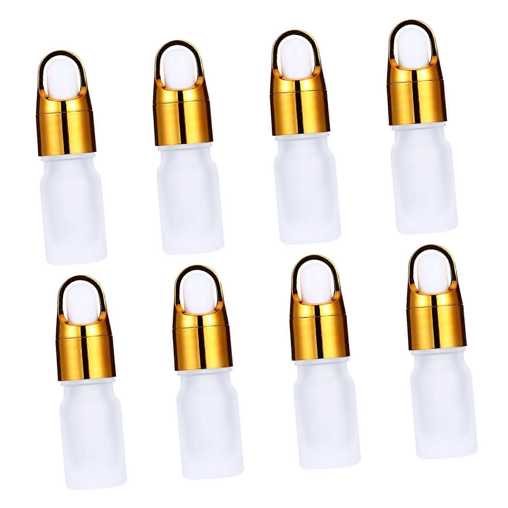 Glass Dropper Bottle, Travel Container, Cream Container, Refillable Sample Bottle