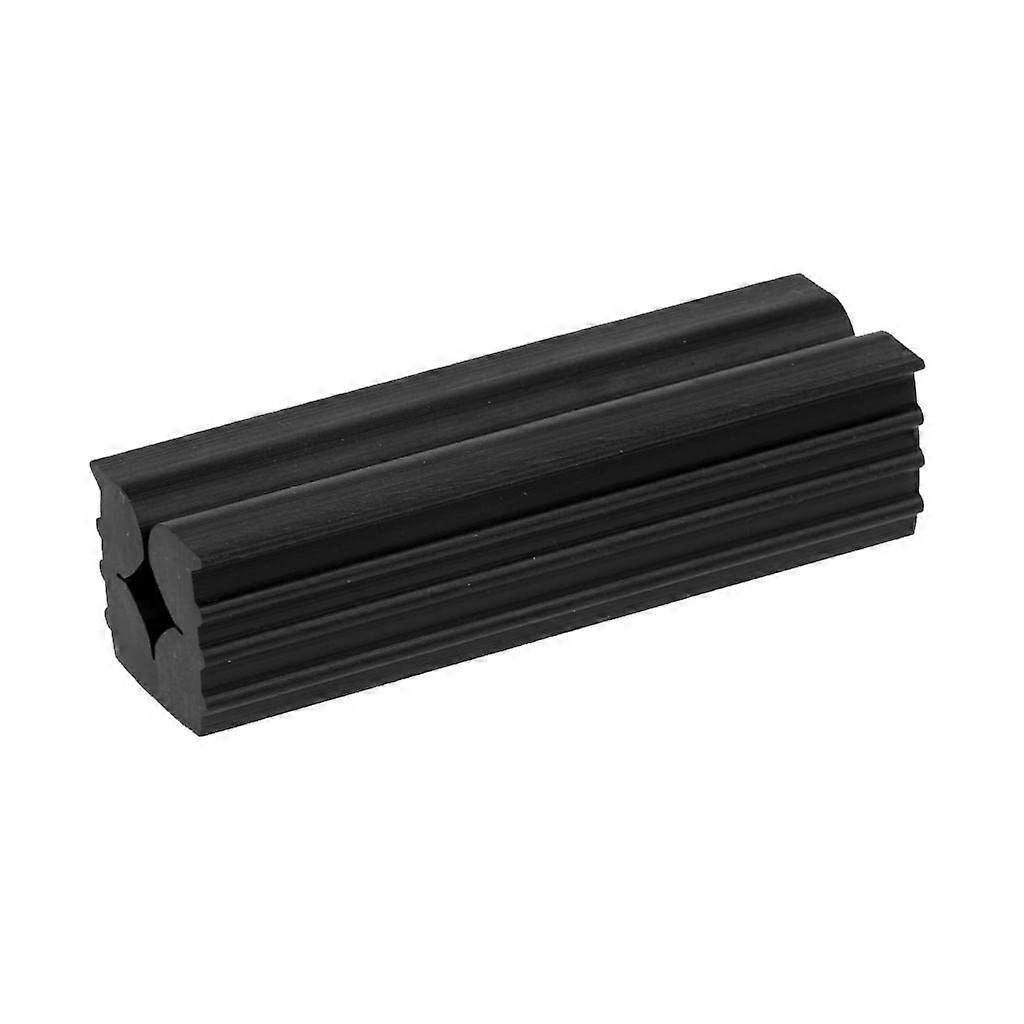 Golf Club Grip Vise Clamps - Black Premium Rubber for Universal Club Sizes and Styles