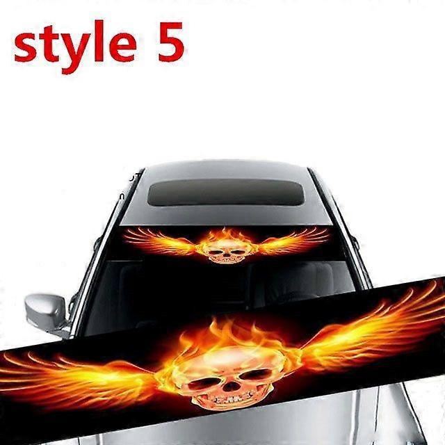 3D Transparent Car Styling Front Windscreen Windshield Sticker Window Decal Vinyl Sticker
