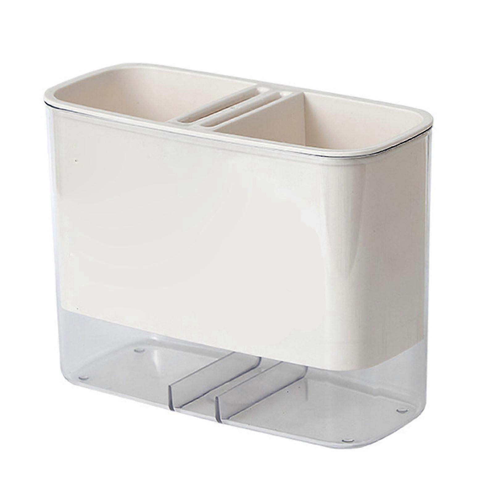 Multifunctional Wall Mounted Cutlery Holder Caddy Organizer for Home