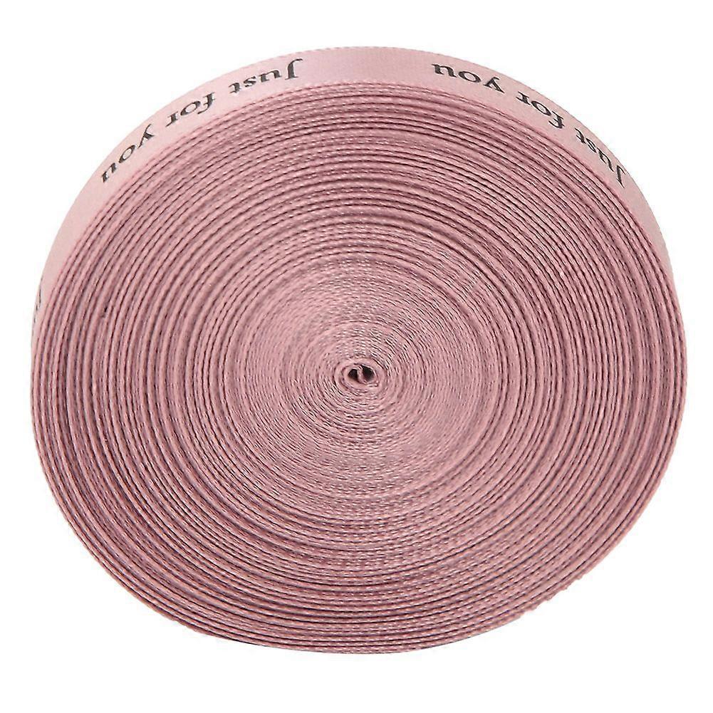 2025 Latest Model  1cm*10 Yard "Just for you" Print Ribbon DIY Handwork