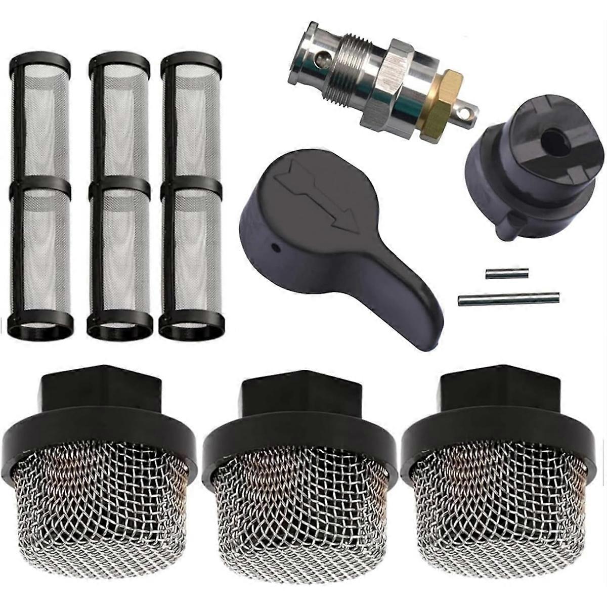 Filter Set & 235014 Prime Valve,Drain Valve Replacement Kit