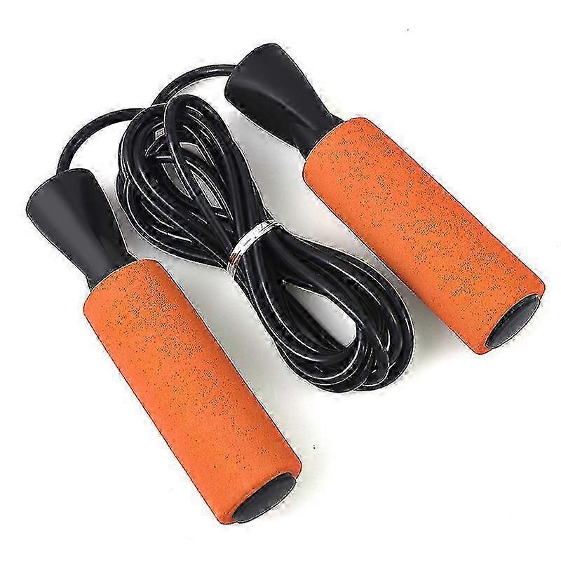 Portable Durable Adjustable Premium Jump Rope for Everyone (1 Piece, Orange)