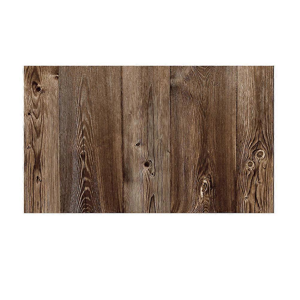 Photo Background Paper Coated Paper Double-Sided Dark Brown Wood Grain 87x58cm 1Pc