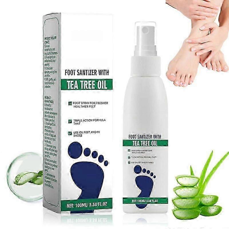 Fußdesinfektionsspray mit Teebaumöl, Teebaumöl Fußspray