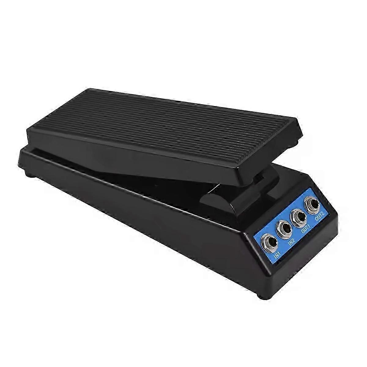 Professional Guitar Volume Pedal Volume/Classic Wah Sound Mono/Dual Channel 6.35mm Input/Output Gui