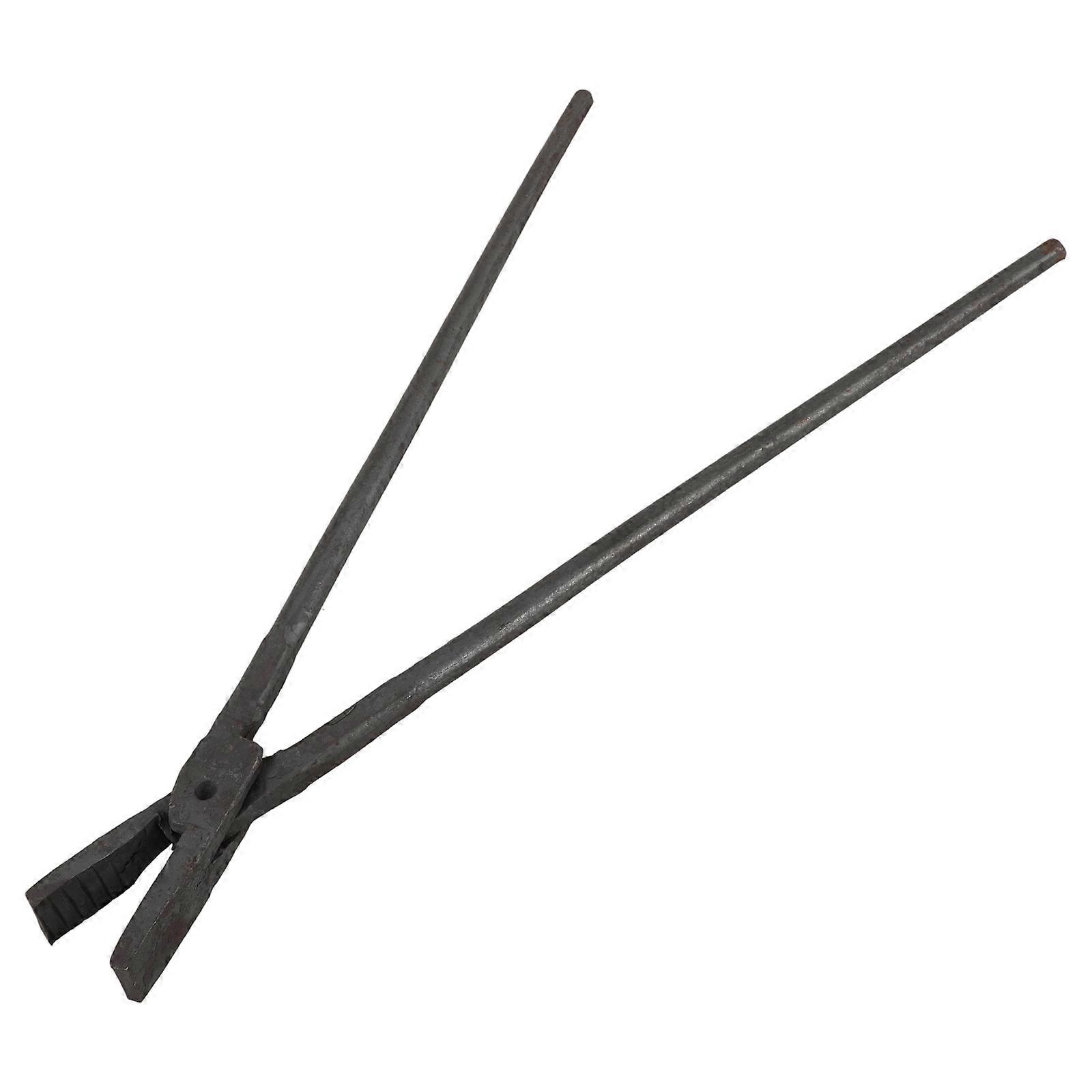 Trash Clamp Firewood Clip Charcoal Handling Ergonomic Handle Long Handle Home Cleaning 15.7×1×0.7in Stable Structure 1Pack