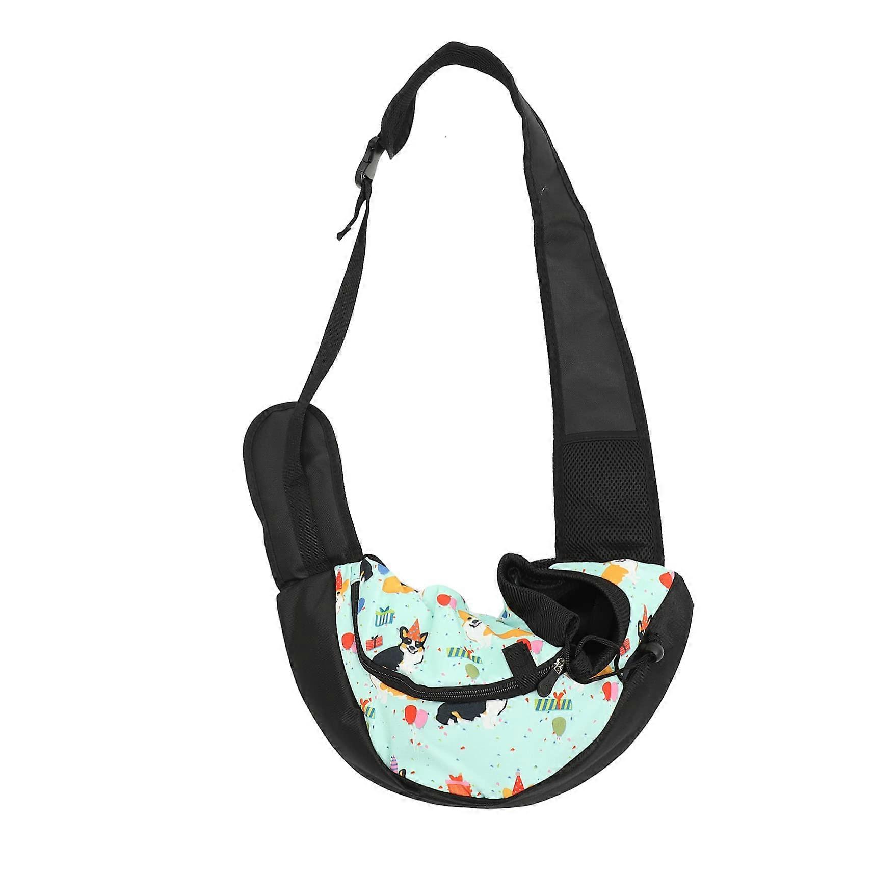 Pet Excursion Backpack Dog Carrier Backpack Small Dog Transporter Mesh Net Carrier Yellow