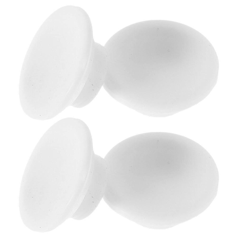4pcs Rubber Freezer Drain Plugs Leak Proof Round Drainage Stoppers for Refrigerators, Freezers & Ice Tanks Maintenance