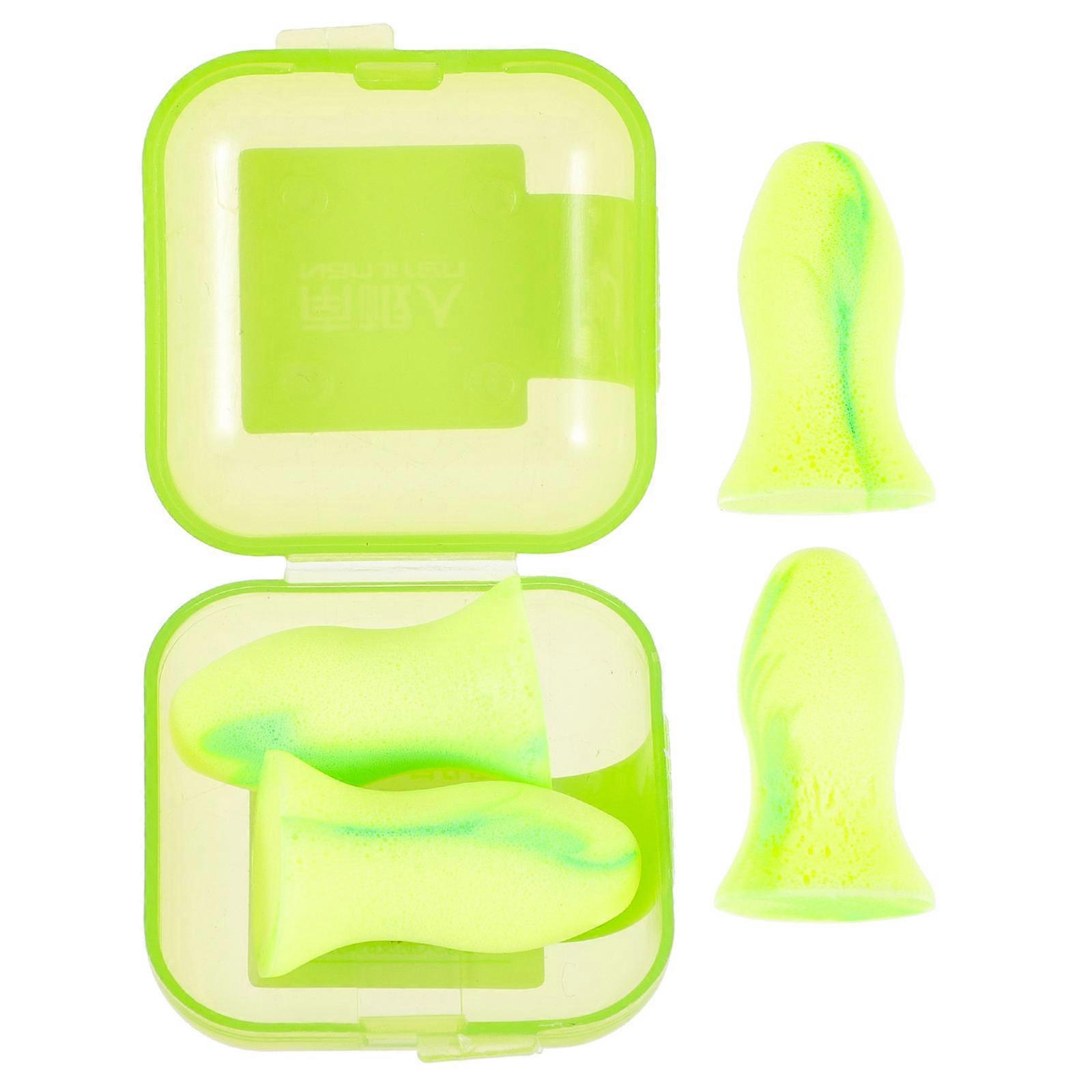 Hearing Protection Ear Plugs Noise Reducing For Sleeping Study Aids 2 Pairs