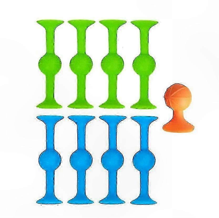 Suction Dart Board Game Set - 9 Pieces for Indoor and Outdoor Fun