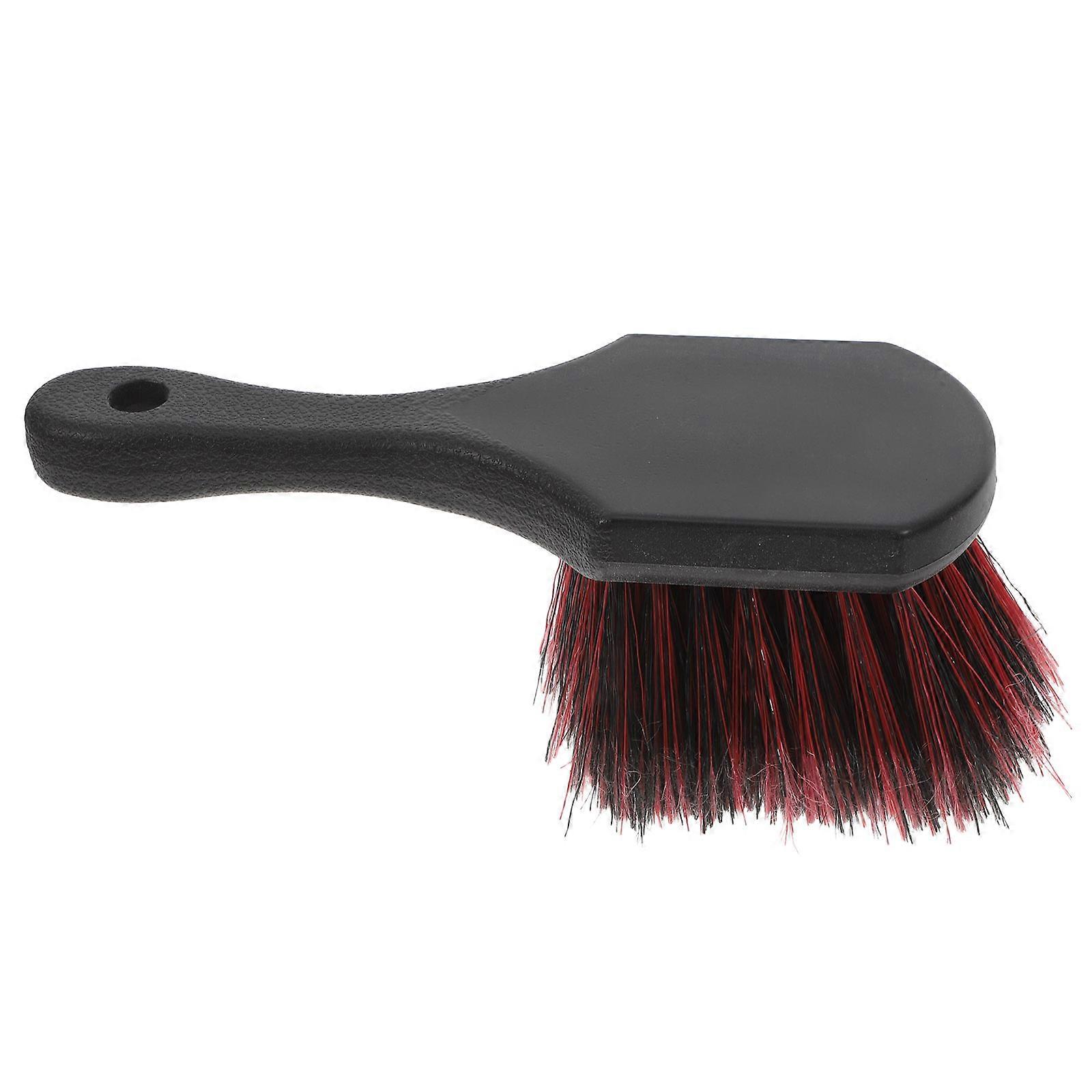Tire And Rim Brush Cylindrical Shape And Reliable Car Wash Tool Vehicle Maintenance 1Pack